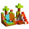 LEAN TOYS Magnētiskie konstrukcijas bloki Pixel World Krāsainie kubi 146 gab.