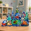 LEAN TOYS Magnētiskie konstruktora bloki Jūras dzīvnieki Okeāns 40 gab.
