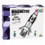 LEAN TOYS magnētiskie konstruktoru bloki kosmosa raķetes figūras 26 gab.