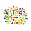 LEAN TOYS Magnētiskie burti un cipari burkā – 78 gabalu alfabēta un matemātikas komplekts bērniem no 3 gadiem