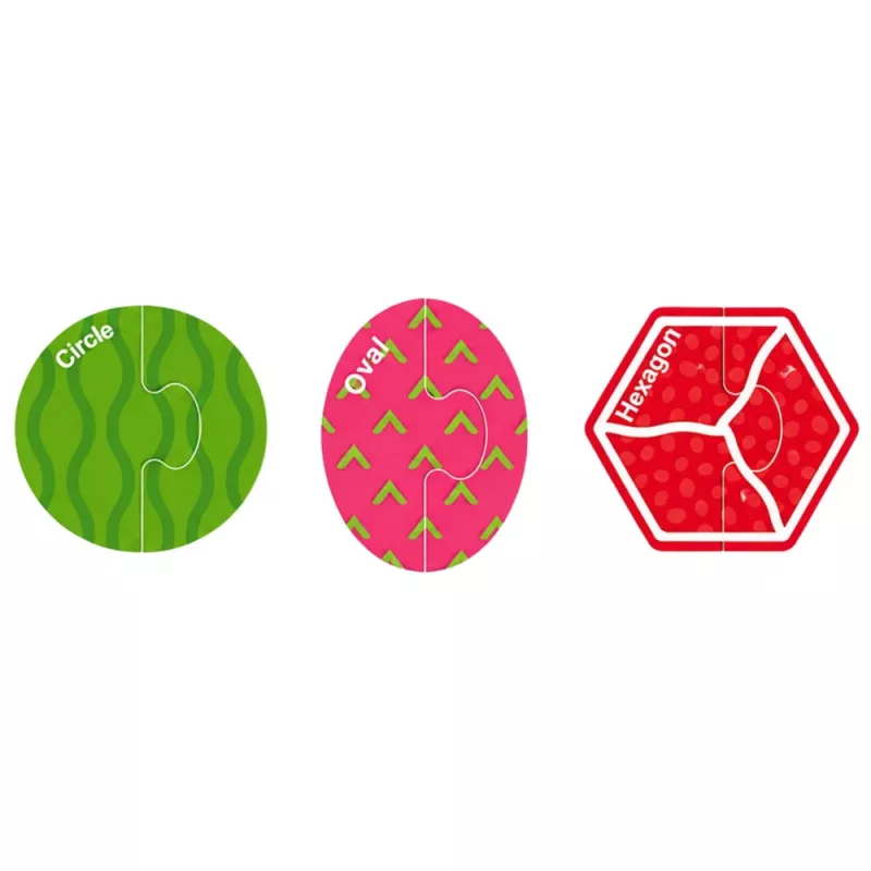 LEAN TOYS Magnetic Puzzle Learning Fruits 30 Pieces – Izglītojoši augļu magnēti tāfeles, baltās tāfeles un ledusskapjiem