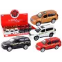 LEAN TOYS Metāla automašīna 12 cm Skaņas efekti Gaisma Dažādas krāsas