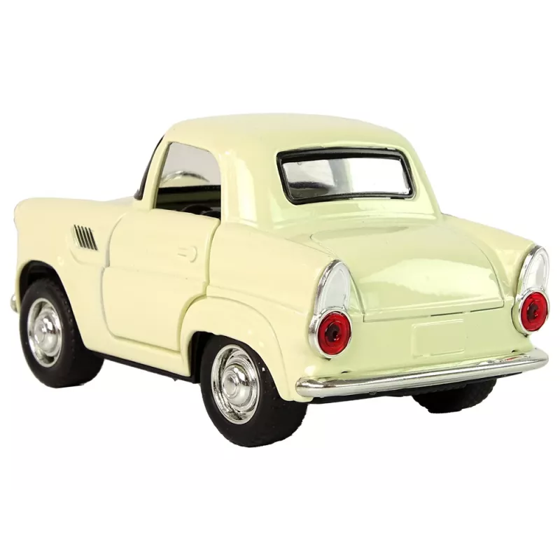 LEAN TOYS Metāla automašīna Classic ar atveramām durvīm un skaņu