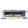 LEAN TOYS Metāla pilsētas autobuss ar skaņu un gaismu 1:42