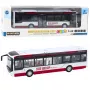 LEAN TOYS Metāla pilsētas autobuss ar skaņu un gaismu 1:42