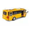 LEAN TOYS Metāla skolas autobuss ar berzes piedziņu, liešanas modelis