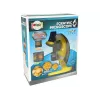LEAN TOYS Mikroskops Zinātniekam Izglītojošs Komplekts Dzeltens 100x 400x 1200x