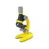 LEAN TOYS Mikroskops Zinātniekam Izglītojošs Komplekts Dzeltens 100x 400x 1200x