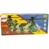 LEAN TOYS Militārais helikopters Milzīgi spārni Gaisma Skaņa Moro