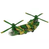 LEAN TOYS Militārais helikopters Milzīgi spārni Gaisma Skaņa Moro