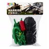 LEAN TOYS Militārais komplekts Karavīri Bruņutransportieris 14 gab.