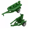 LEAN TOYS Militārais komplekts Karavīri Bruņutransportieris 14 gab.