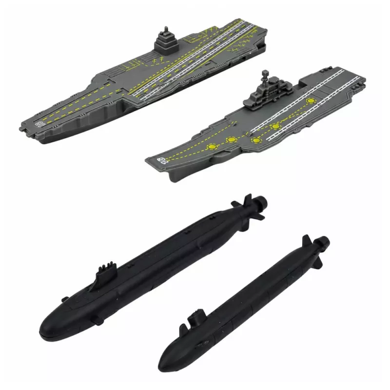 LEAN TOYS Militārais komplekts ar karavīriem, transportlīdzekļiem, kuģiem, iznīcinātājiem un bāzi, 54 gab.