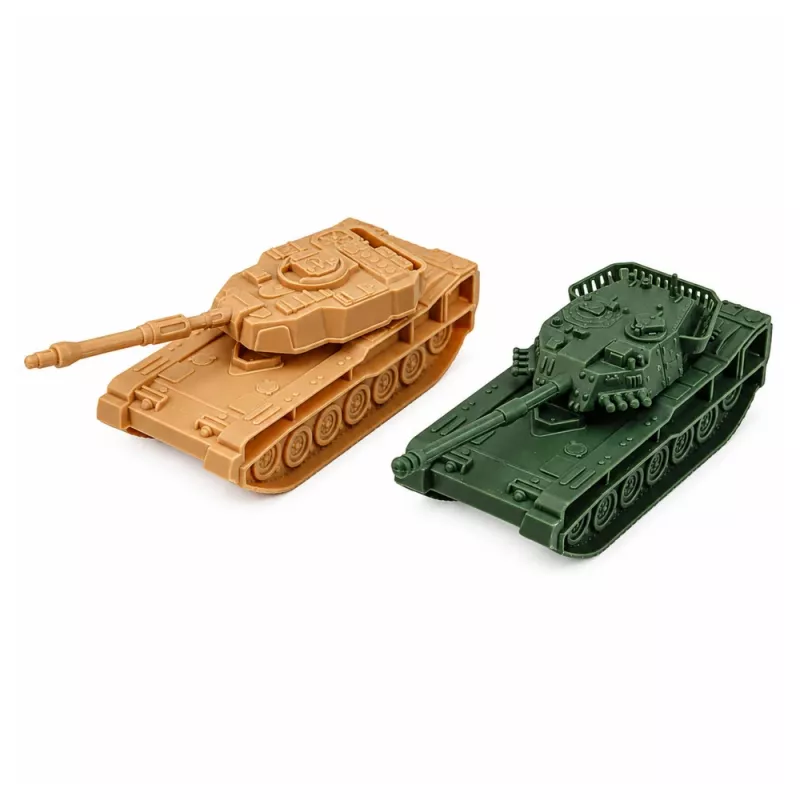 LEAN TOYS Militārais komplekts ar karavīriem, transportlīdzekļiem, kuģiem, iznīcinātājiem un bāzi, 54 gab.