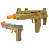 LEAN TOYS Military Set Weapon Mask Binoculars Vest Compass