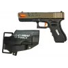 LEAN TOYS Militārā rotaļlietu komplekts ar mīkstajām lodēm MP7