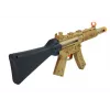 LEAN TOYS Militārais ieroču komplekts Šautene Pistole Austiņas Svilpe Gaismas
