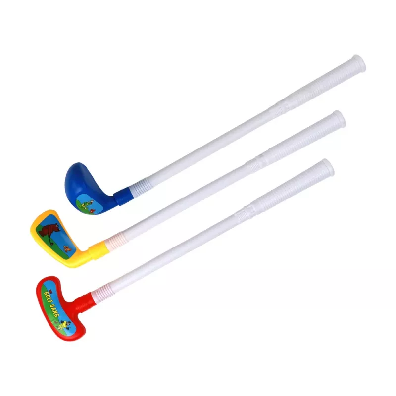 LEAN TOYS Mini Golfa komplekts bērniem, nūjas, 12 gab.