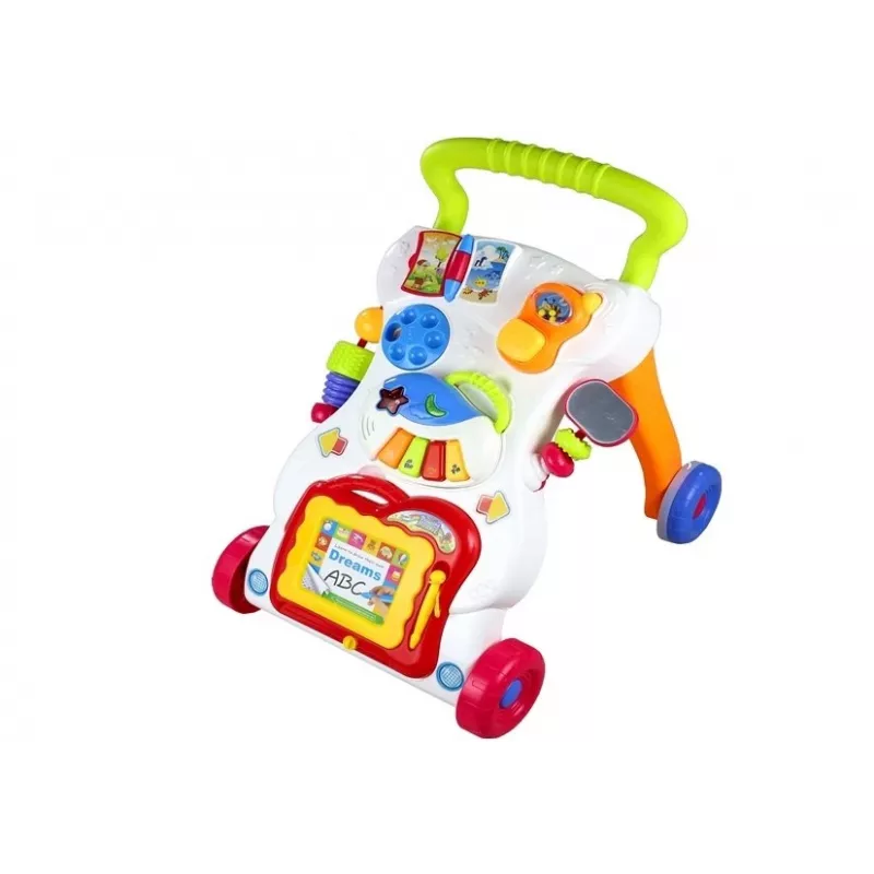 LEAN TOYS Daudzfunkcionāls stūmējs mazuļa pirmajiem soļiem