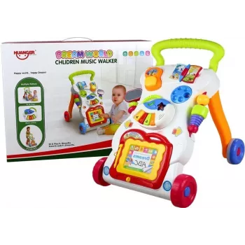 LEAN TOYS Daudzfunkcionāls stūmējs mazuļa pirmajiem soļiem