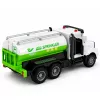 LEAN TOYS Pašvaldības transportlīdzeklis ar metāla kabīni, braukšanu, atveramām durvīm, gaismām un skaņām 1:46