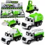 LEAN TOYS Pašvaldības transportlīdzeklis ar metāla kabīni, braukšanu, atveramām durvīm, gaismām un skaņām 1:46