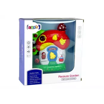 LEAN TOYS Musical Playhouse for Babies Animals