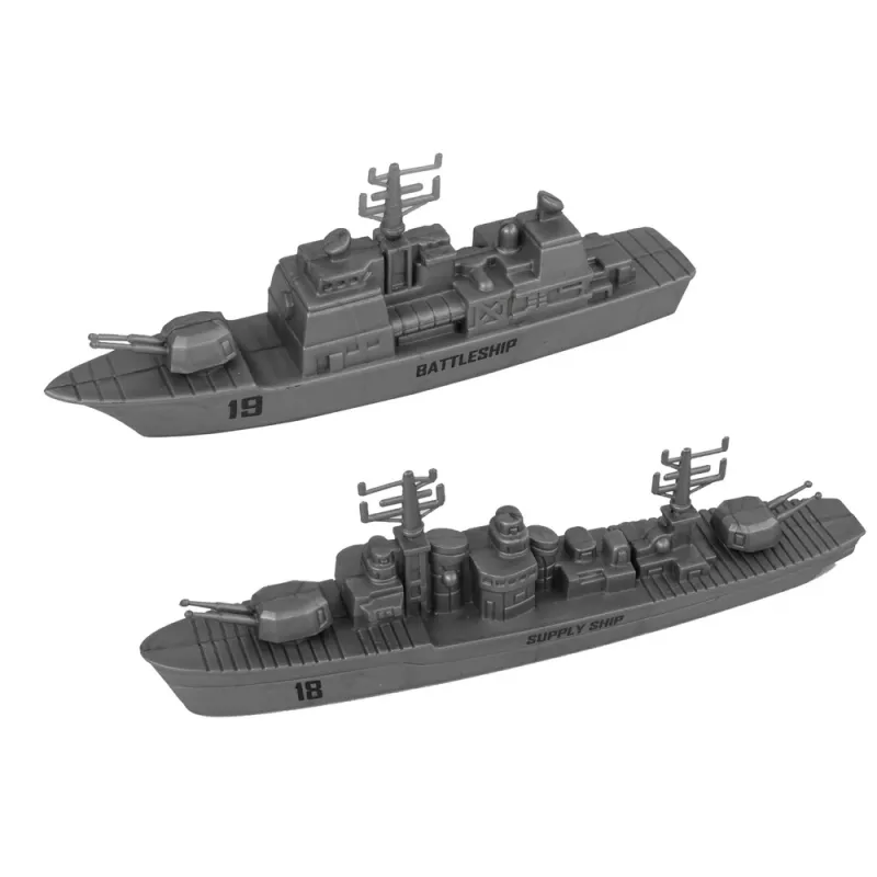 LEAN TOYS Naval Army Set Naval Base Jets Bombs