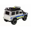 LEAN TOYS bezceļu policijas automašīna 1:14 ar inerces piedziņu