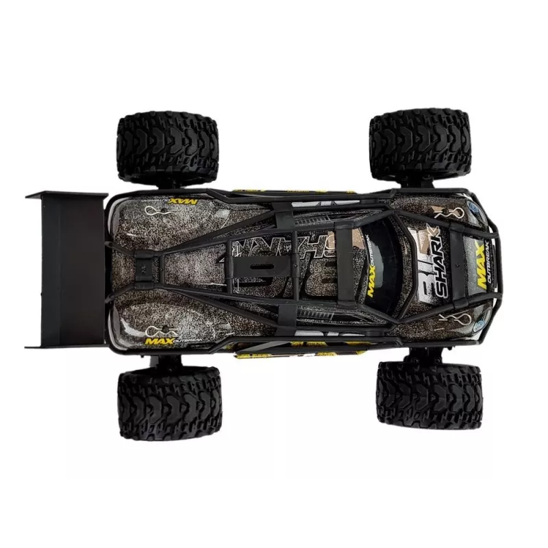 LEAN TOYS Bezceļu Tālvadības Brūns & Dzeltens 2.4G 1:18 35 km/h Ātruma Kontrole