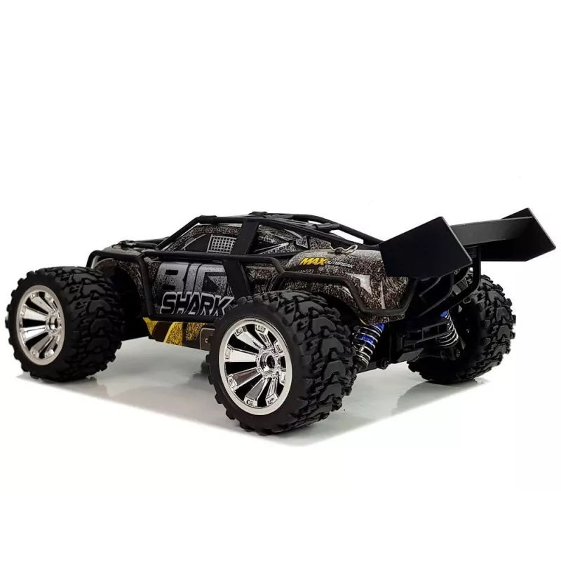 LEAN TOYS Bezceļu Tālvadības Brūns & Dzeltens 2.4G 1:18 35 km/h Ātruma Kontrole