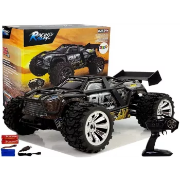 LEAN TOYS Bezceļu Tālvadības Brūns & Dzeltens 2.4G 1:18 35 km/h Ātruma Kontrole