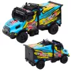 LEAN TOYS bezceļu RC kravas automašīna 1:16 mērogs oranža zila ar gaismām un skaņām