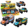 LEAN TOYS bezceļu RC kravas automašīna 1:16 mērogs oranža zila ar gaismām un skaņām
