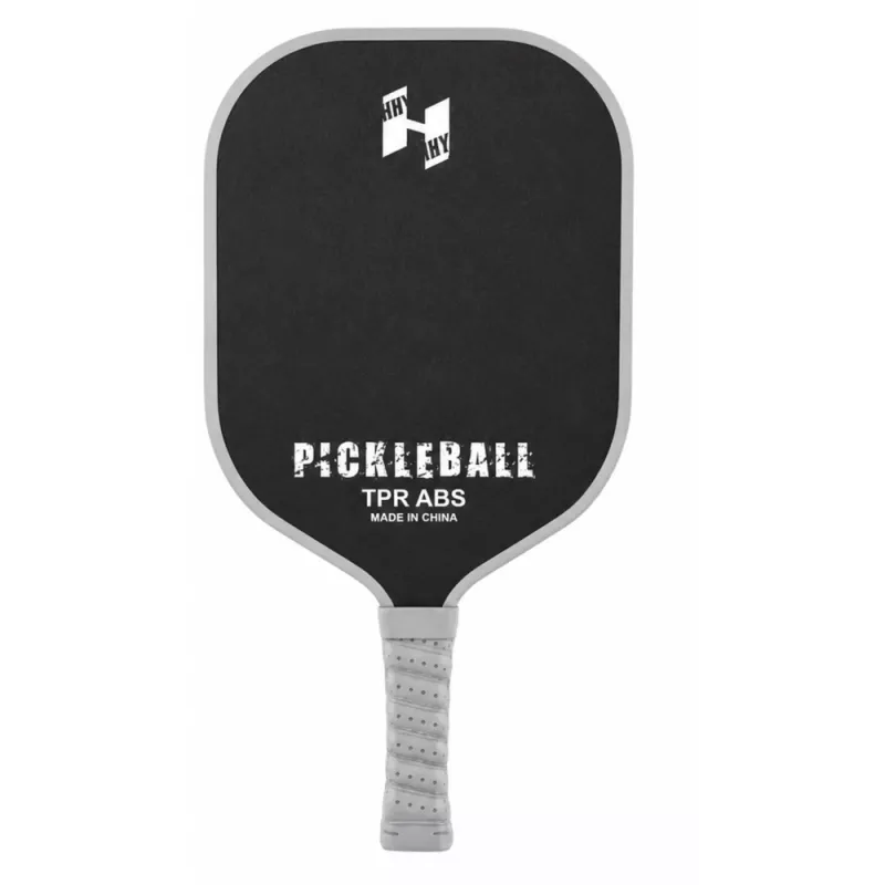 LEAN TOYS Pickleball Tennis Badminton Racket Set with 2 Balls Black and Gray