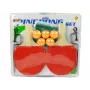 LEAN TOYS Galda tenisa komplekts ar raketēm un 5 bumbiņām