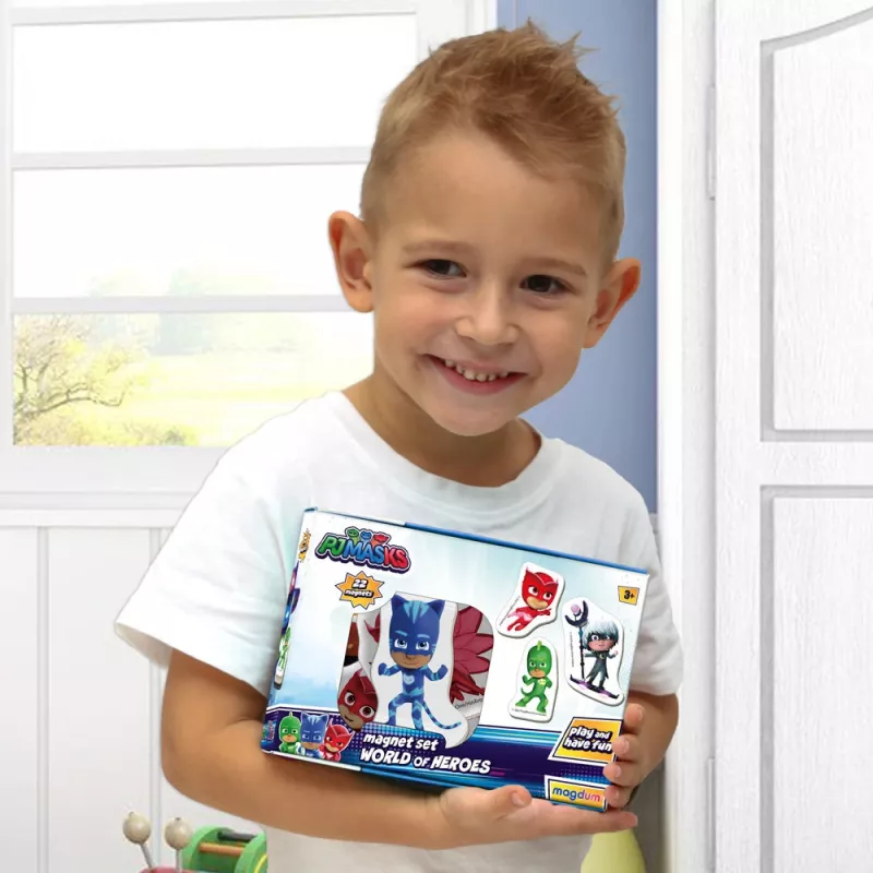 LEAN TOYS PJ Masks Magnetu komplekts ME 5031-31