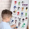 LEAN TOYS PJ Masks Magnetu komplekts ME 5031-31