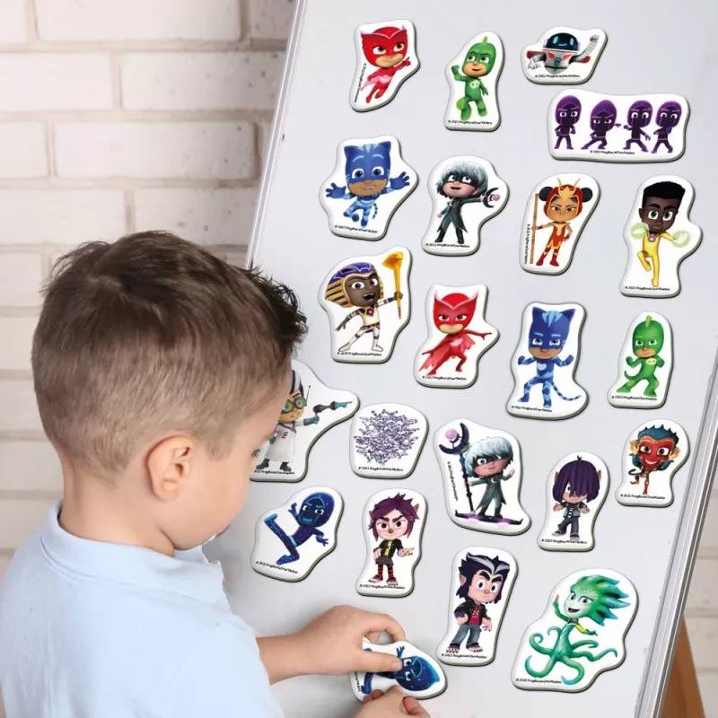 LEAN TOYS PJ Masks Magnetu komplekts ME 5031-31