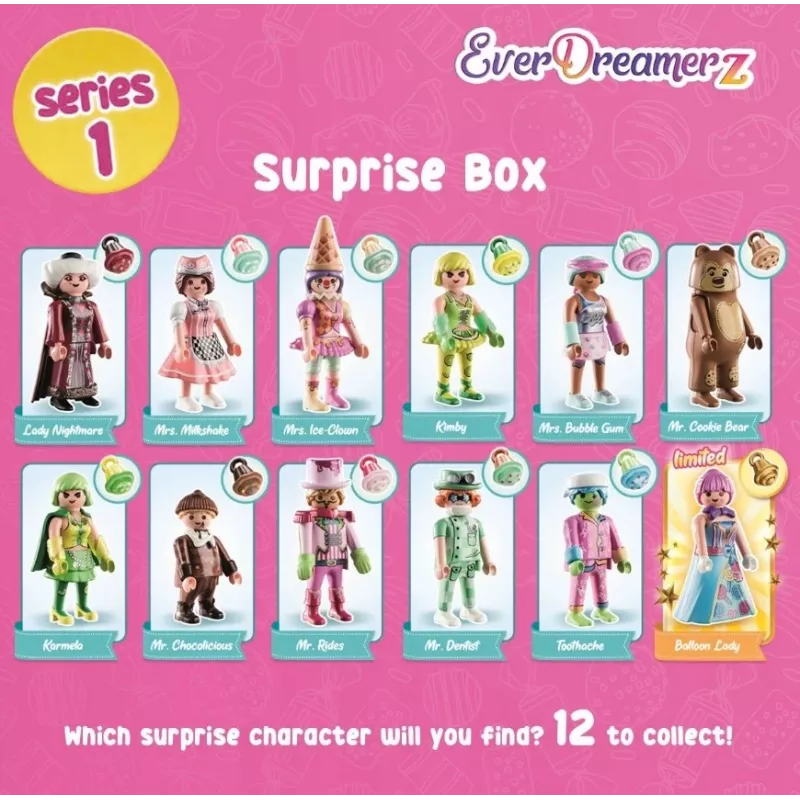 LEAN TOYS Playmobil EverDreamerz 70389 Pārsteiguma kastīte 1. sērija