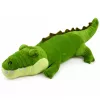 LEAN TOYS plīša krokodils talismans mīkstā rotaļlieta reālistisks zaļš 70cm