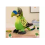 LEAN TOYS Plush Green Parrot Mascot 20 cm