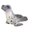 LEAN TOYS plīša talismans mīkstā rotaļlieta ronis pelēks 37cm