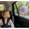 LEAN TOYS Plīša astoņkājis ar piesūcekni, violets, 16 cm