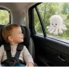 LEAN TOYS Plīša astoņkājis ar piesūcekni, balts, 16 cm – mīksts jūras dzīvnieku draugs
