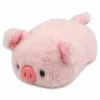 LEAN TOYS Plīša cūka Mascot Mīksta mīļa rotaļlieta Rozā 16 cm