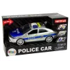 LEAN TOYS Policijas auto 1:14 Berzes piedziņa Skaņa Gaisma Sudrabs