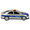 LEAN TOYS Policijas auto 1:14 Berzes piedziņa Skaņa Gaisma Sudrabs