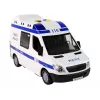 LEAN TOYS Policijas auto ar berzes piedziņu, skaņu un gaismu