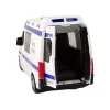 LEAN TOYS Policijas auto ar berzes piedziņu, skaņu un gaismu